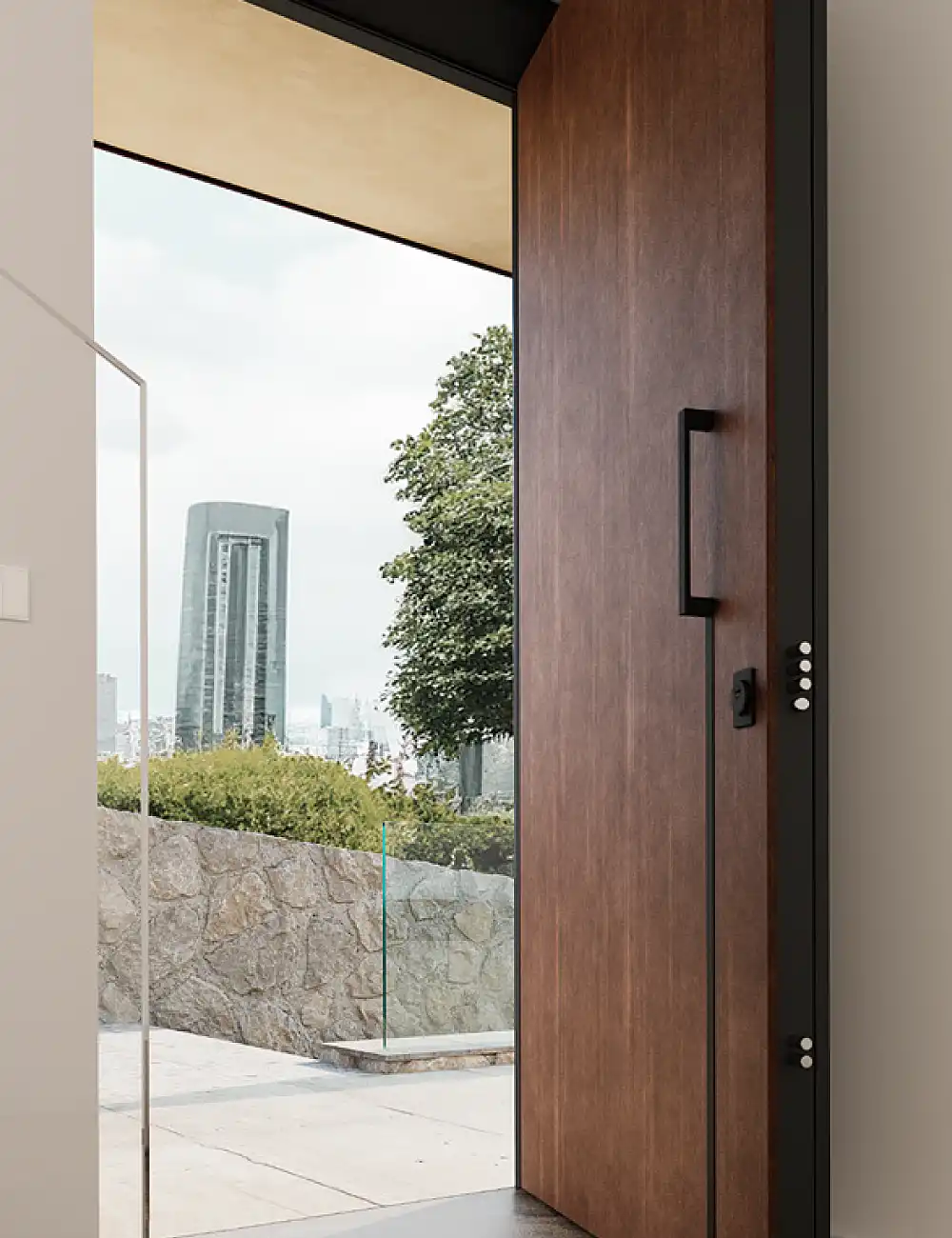 ICA Manta swing entry door